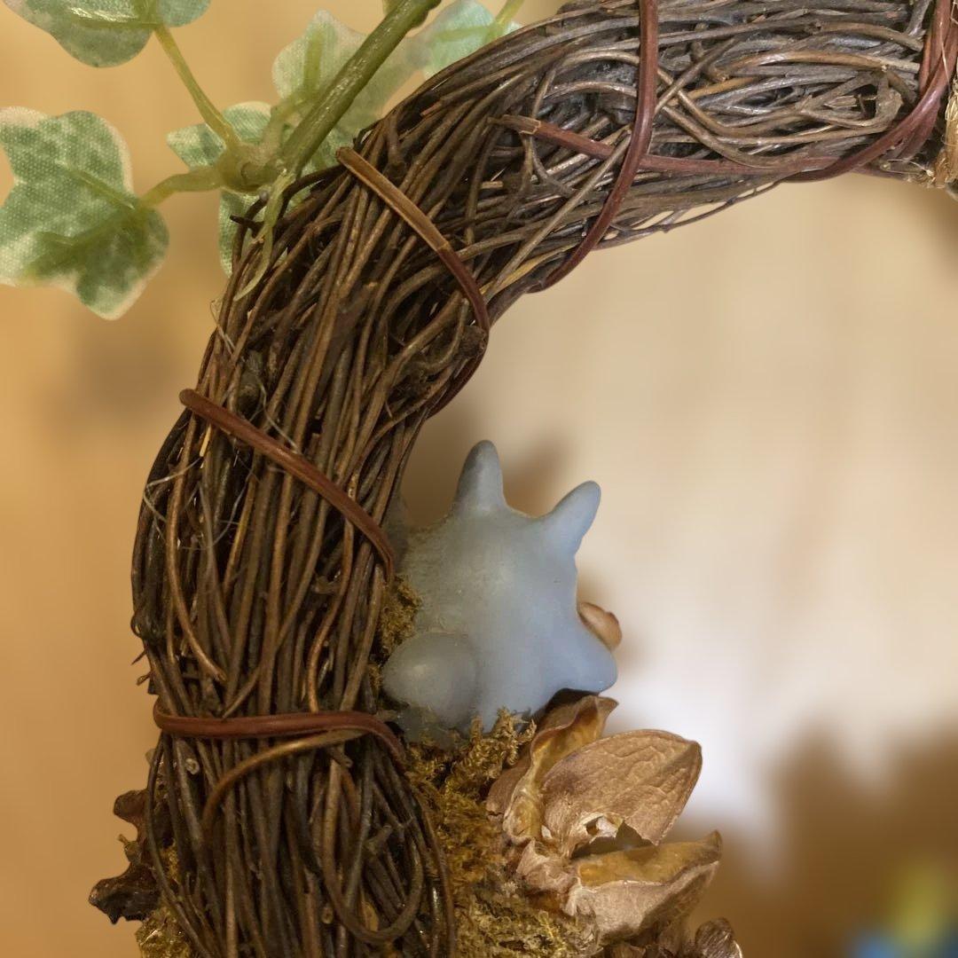 となりのトトロ☆リースセット となりのトトロ リース花受け 2個セット