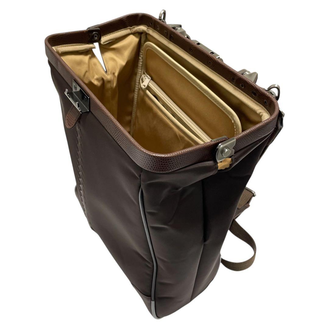 美品 豊岡鞄 YOUTA ダレスリュック 縦型 Airシリーズ 軽量 撥水加工