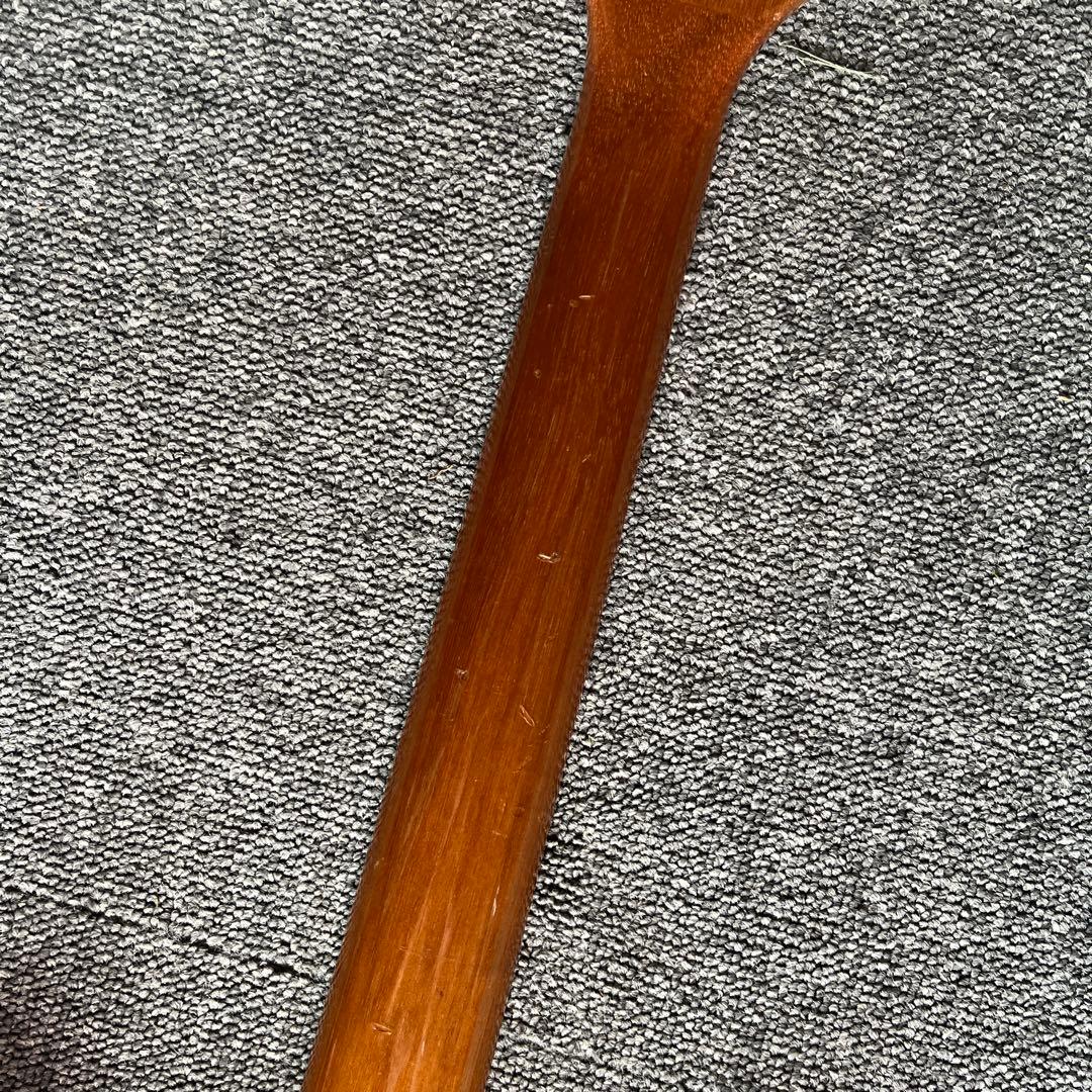 セミアコースティックギター オレンジグラデーション