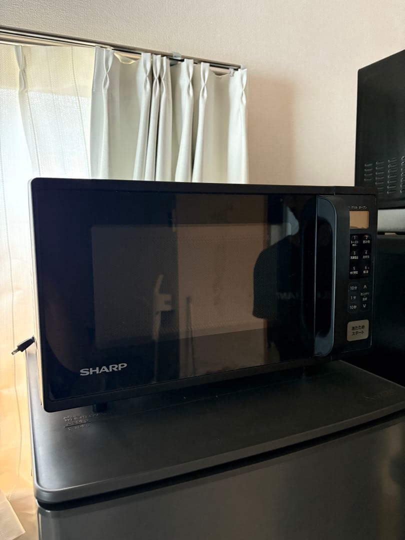SHARP 単機能電子レンジ ブラック SHARP 単機能電子レンジ ブラック ☆SHARP SHARPシャープ