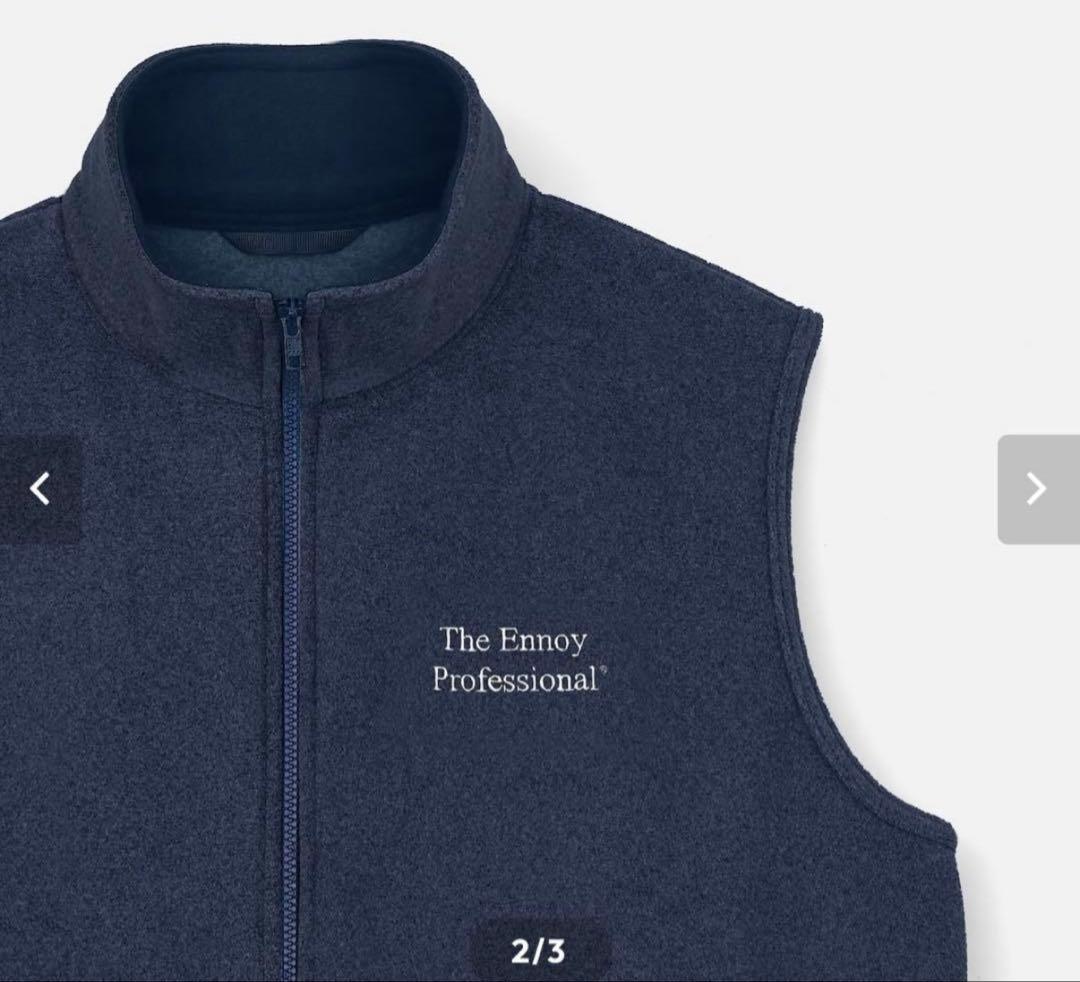 PROFESSIONAL FLEECE VEST エンノイ