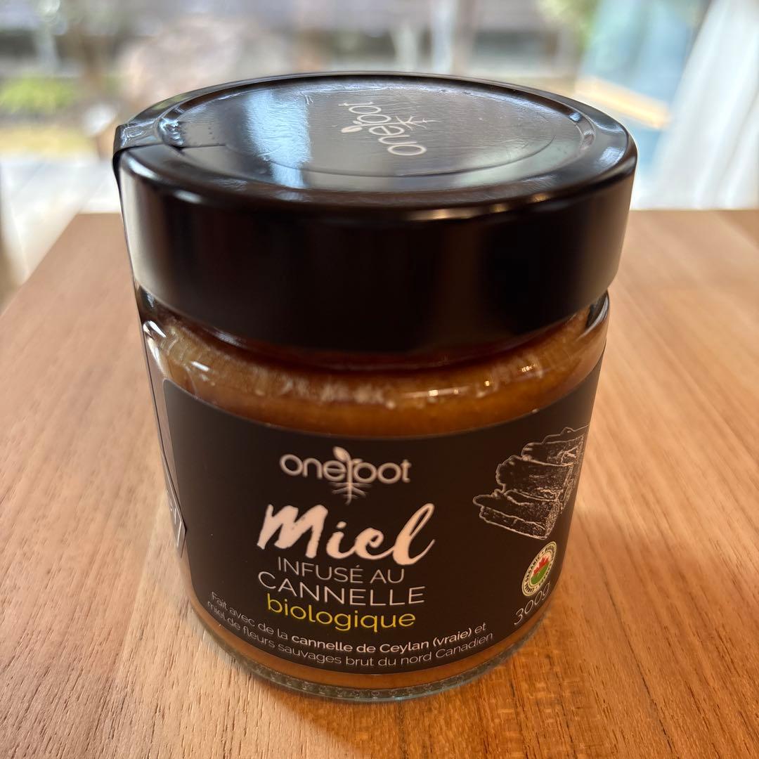 有機シナモンはちみつ 300g オーガニック 未開封 賞味期限2026.10