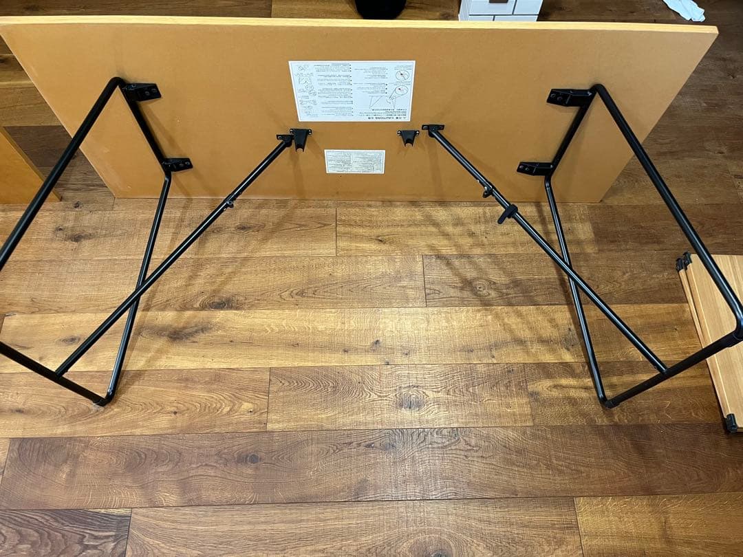 無印良品 MUJI 折りたたみテーブル160cm オーク材②