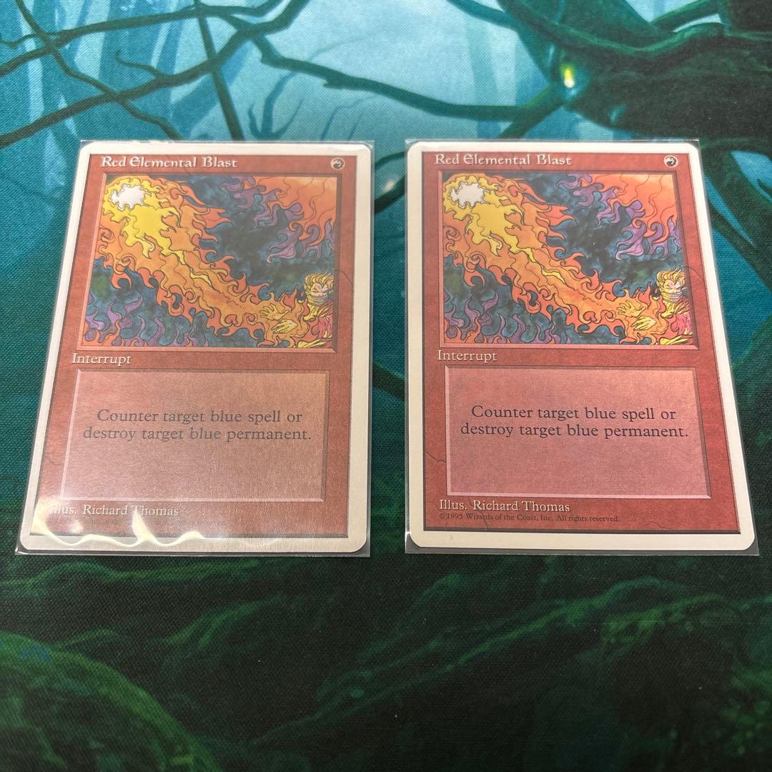 赤霊破/Red Elemental Blast》[4ED] 4枚セット - メルカリ