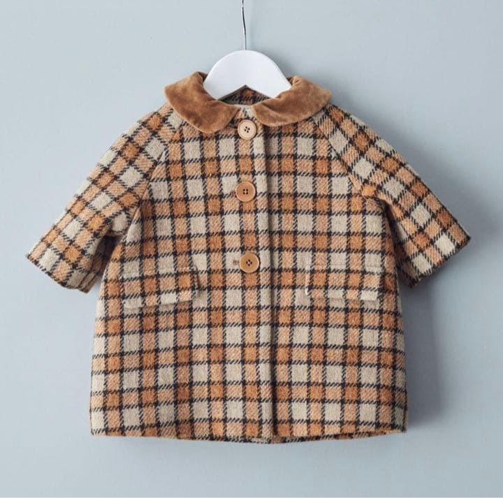 CARAMEL 21AW チェックコート L108844563 - アウター高価