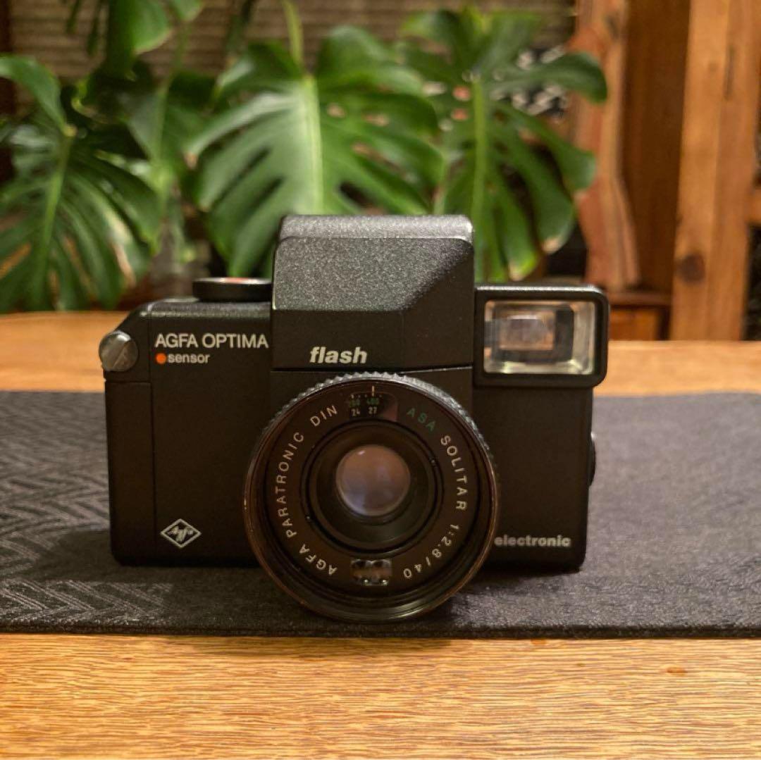 agfa optima sensor flash/フィルムカメラ
