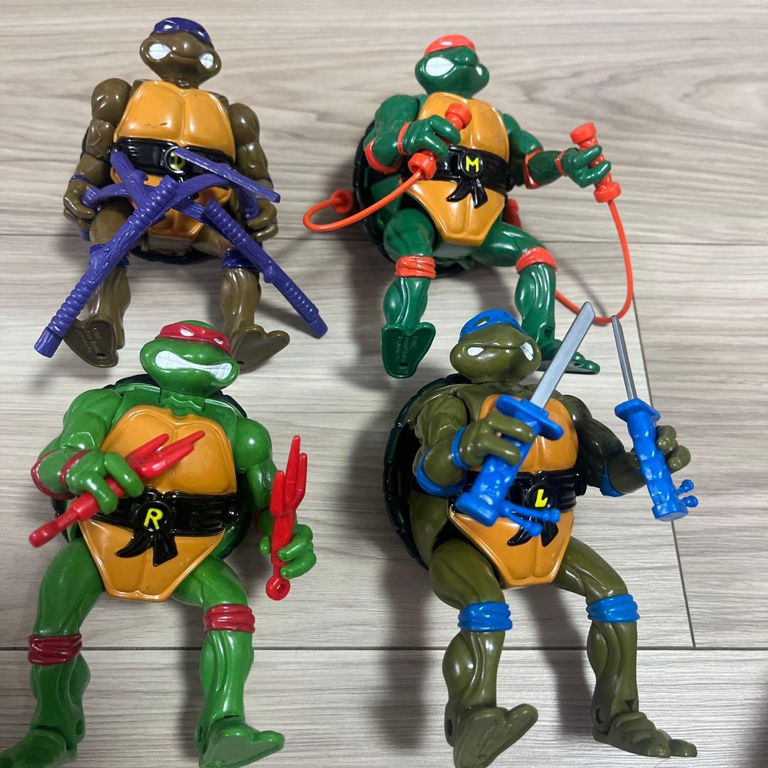 ミュータントタートルズ フィギュア 4体セット Amazon.co.jp: Teenage