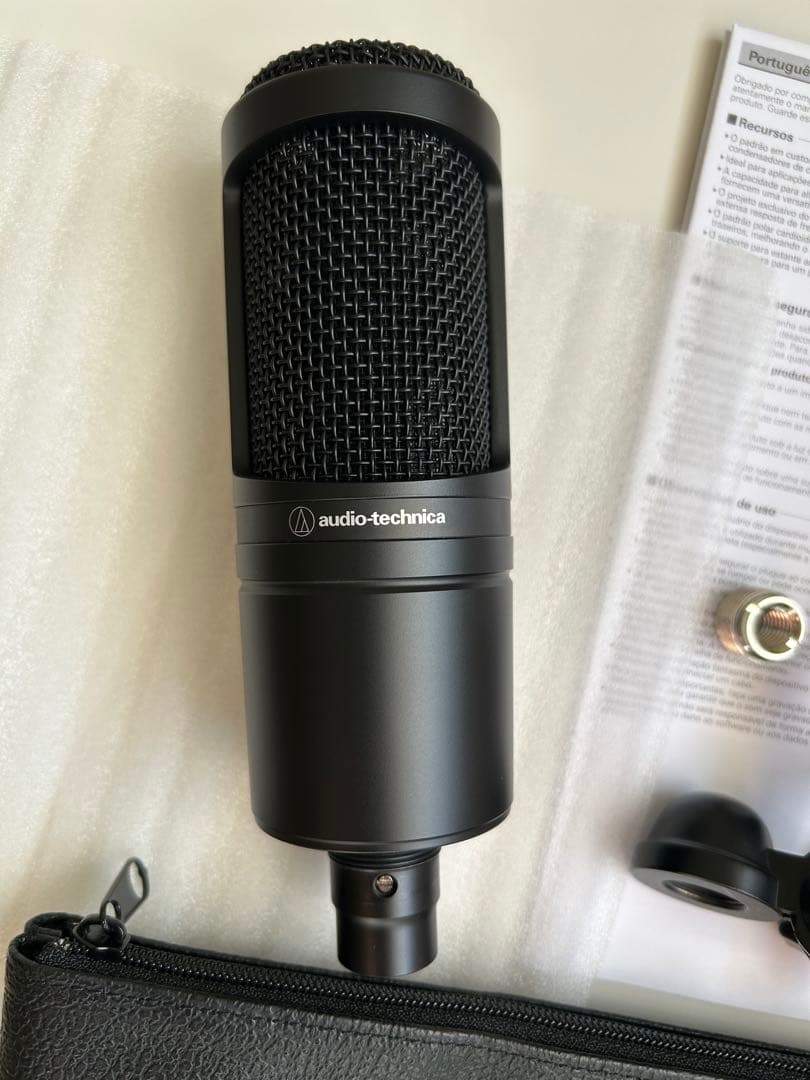 【未使用】audio-technica AT2020 XLR コンデンサーマイク