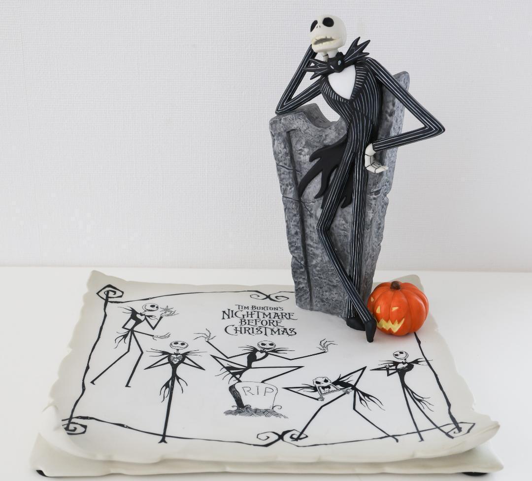 【限定350】ナイトメアビフォアクリスマス　ジャック　陶器製フィギュア