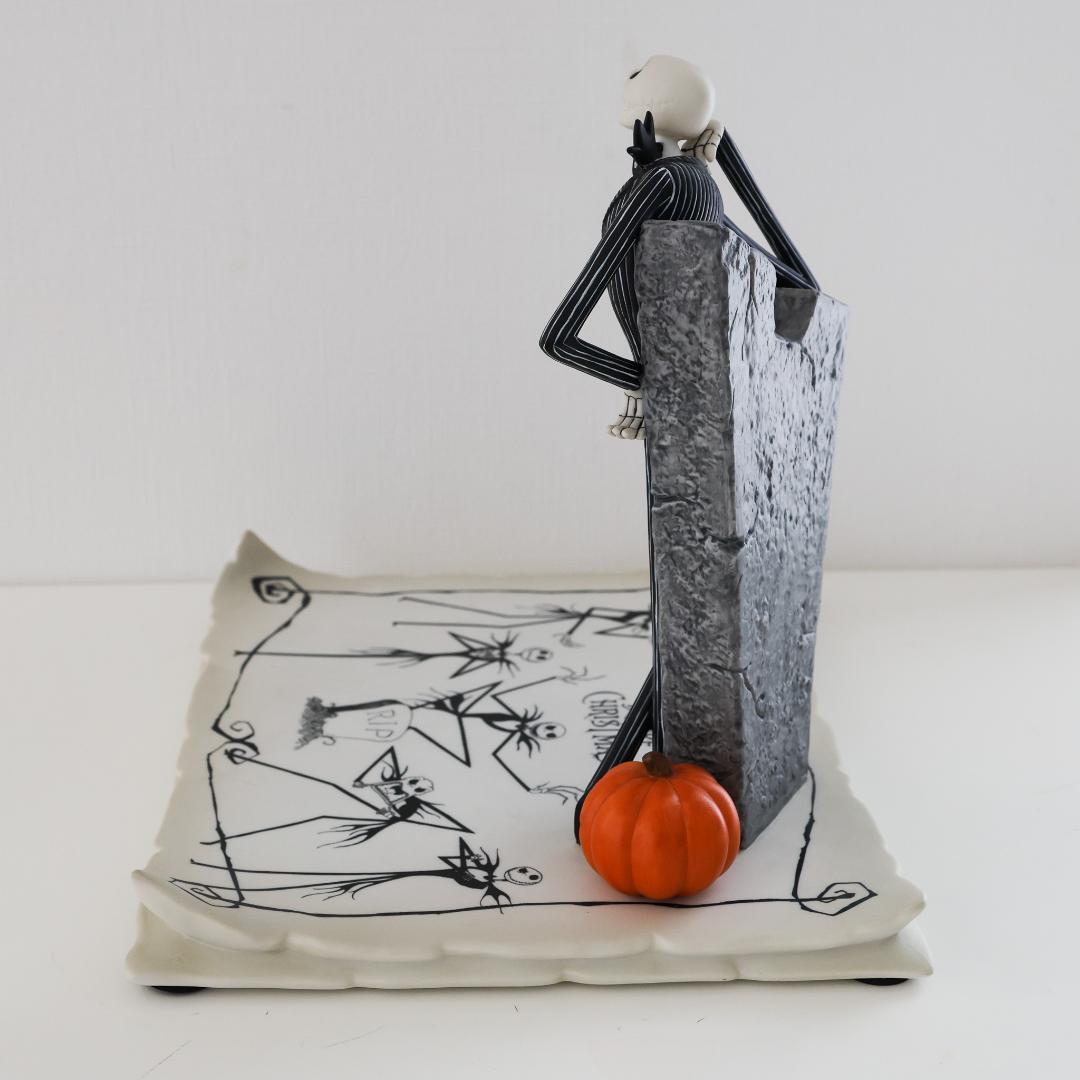 【限定350】ナイトメアビフォアクリスマス　ジャック　陶器製フィギュア