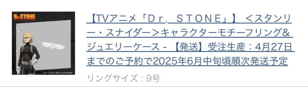 D:STONE スタンリー・スナイダー リング付きボックス