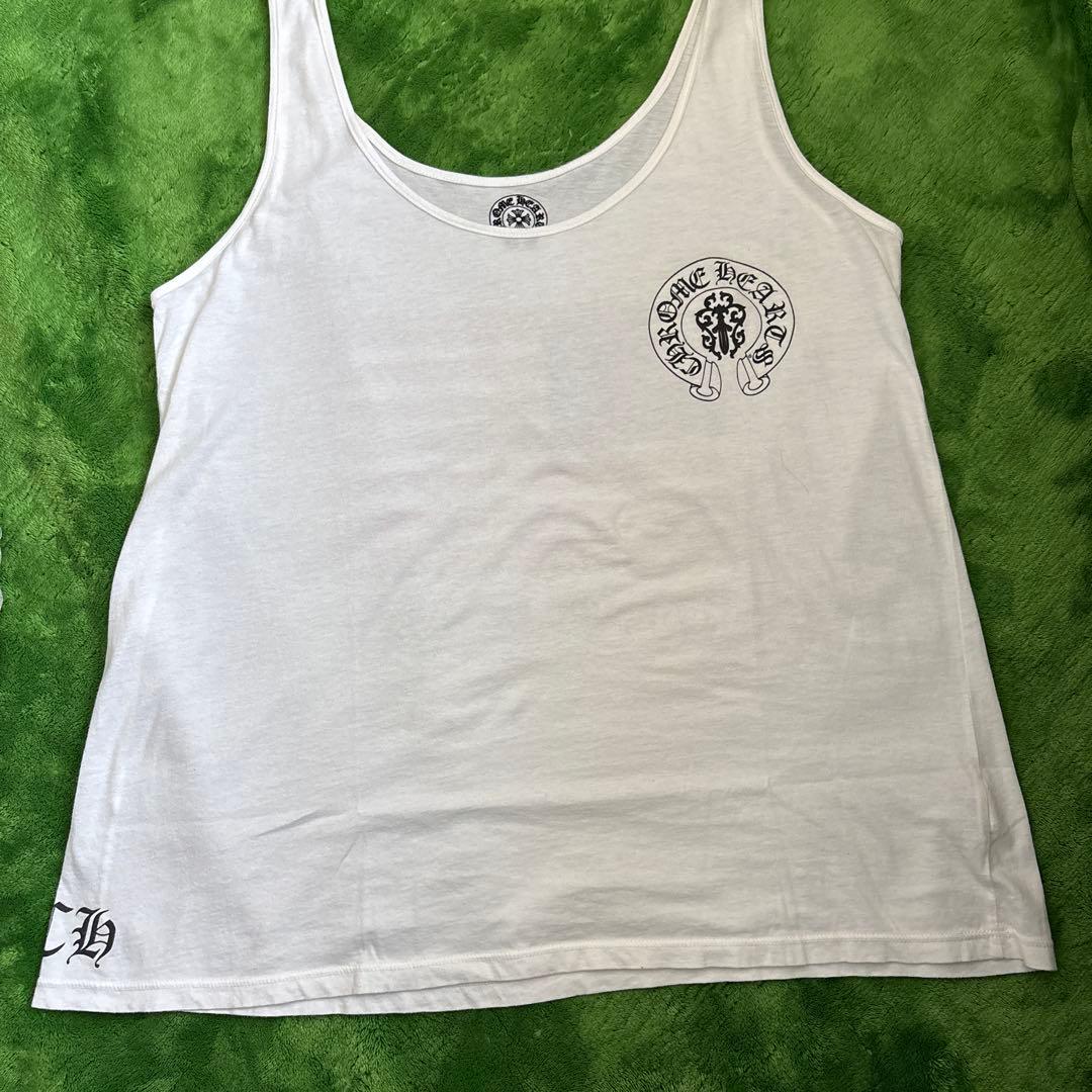 超美品CHROME HEARTS アメリカ国旗タンクトップ