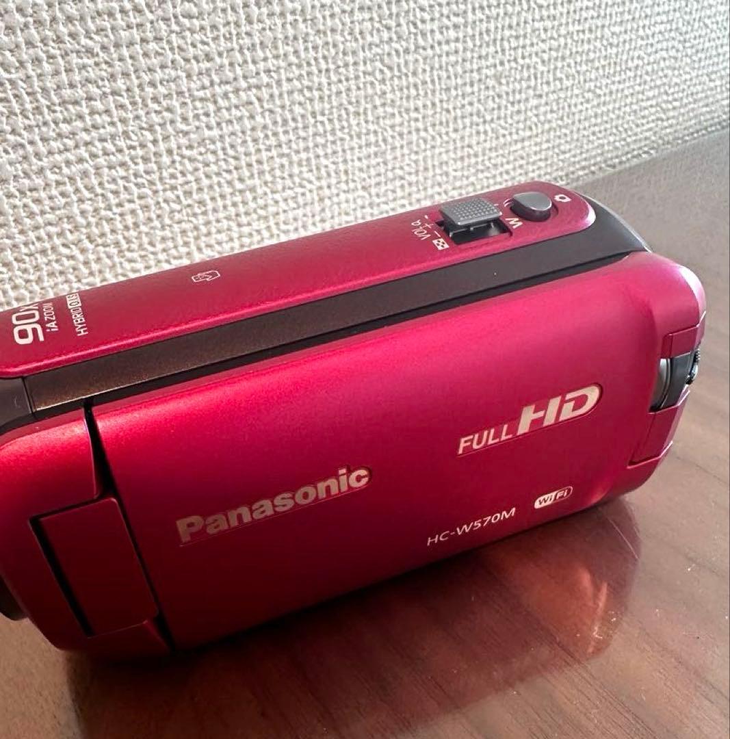 【かつどん】★美品★Panasonic HC-WS70M ピンク