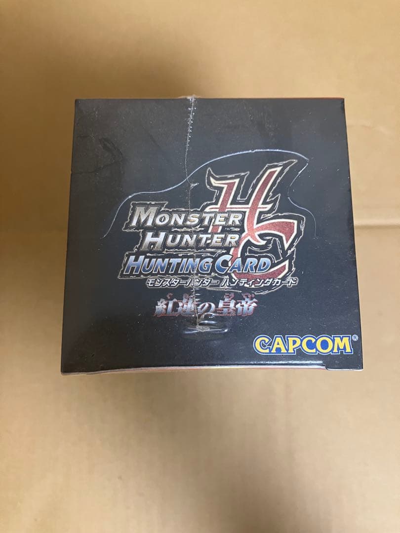 モンスターハンター　ハンティングカード　box 未開封　紅蓮の皇帝