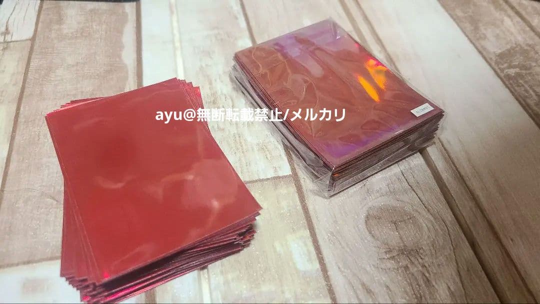 プレミア品★ 新品120枚 オシリスレッド スリーブ プロテクター 遊戯王　希少
