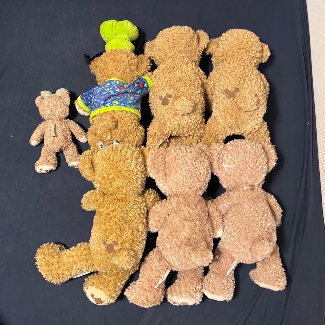 ダッフィー シェリーメイ　ぬいぐるみ 7体　セット