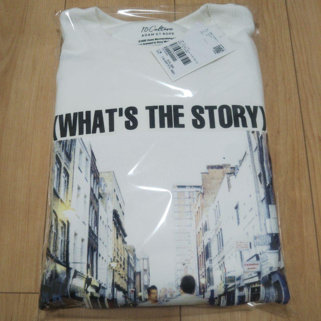 新品】oasis×アダムエロペ Morning Glory スウェット - メルカリ