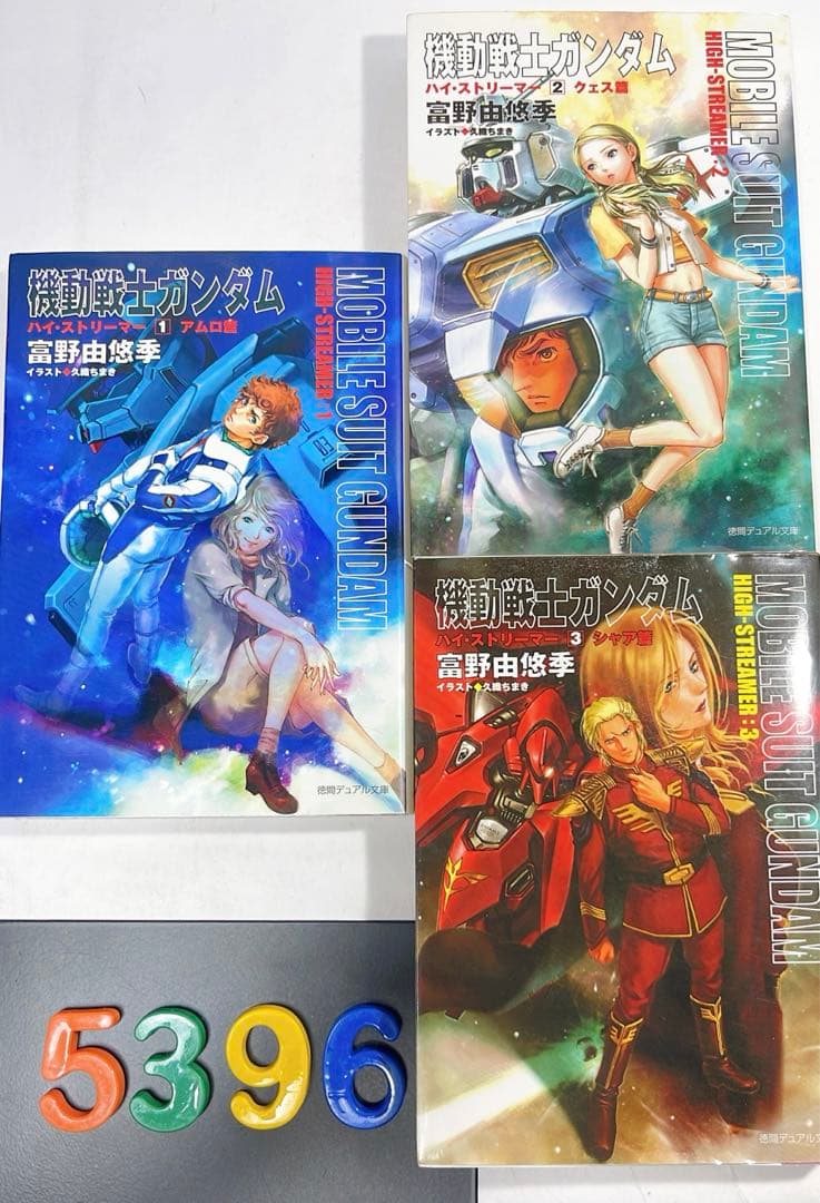 5396］機動戦士ガンダムハイ・ストリーマー 全3巻/富野 由悠季