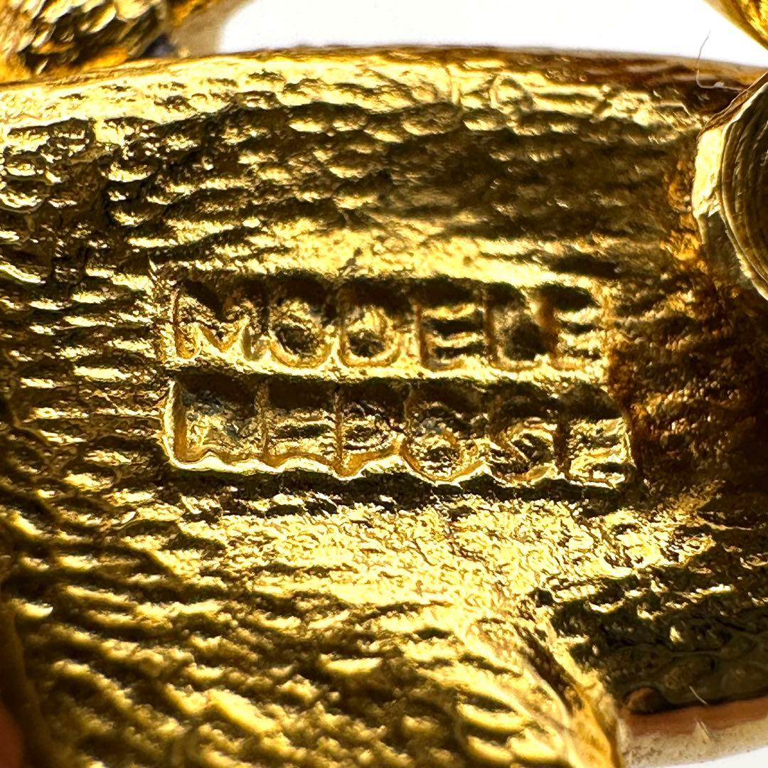 希少・美品】Carven カルヴェン ブローチ バタフライモチーフ ゴールド