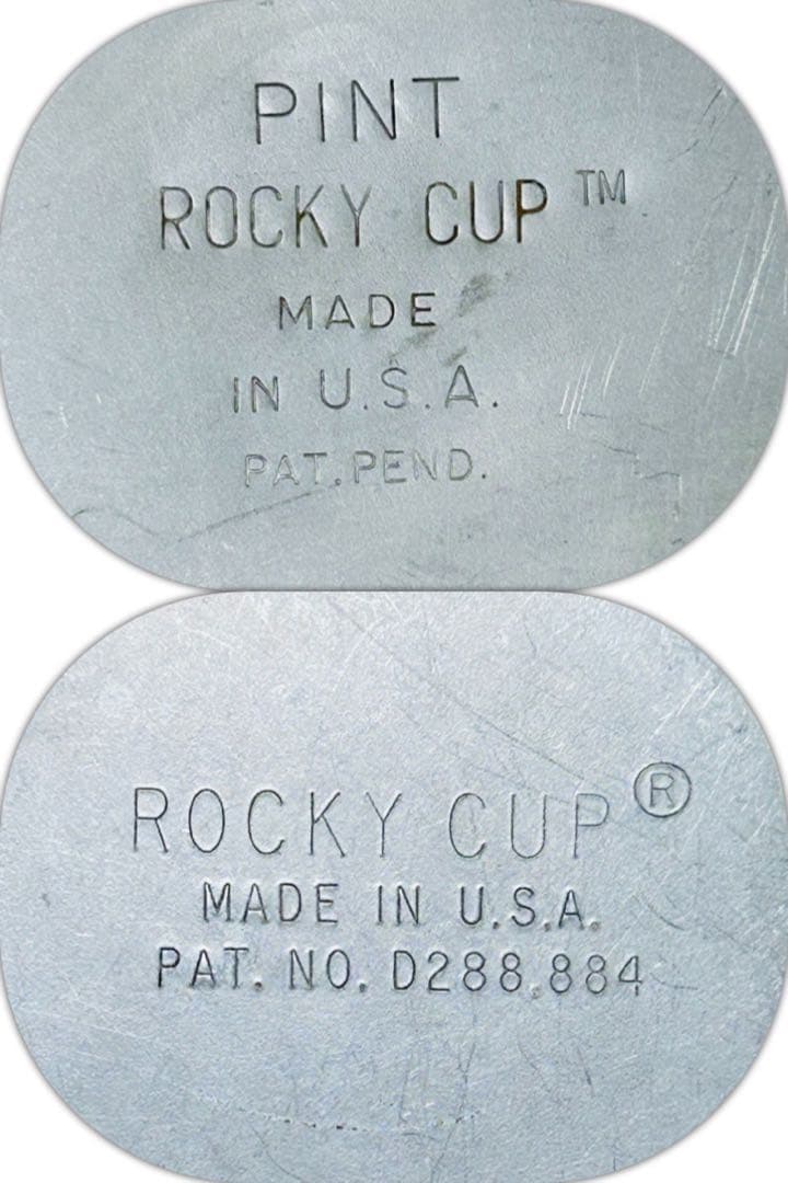 超希少ロッキーカップ ハーフパイント　R刻印と1パイントTM刻印のセット