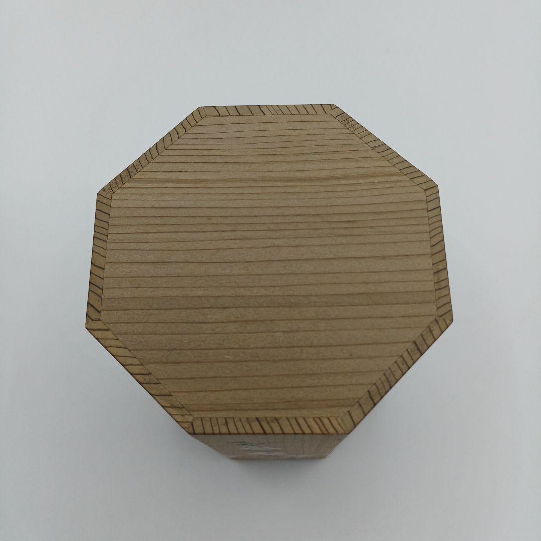 茶道具 なつめ 神代杉 しだれ桜蒔絵 八角茶器 中林星山作 茶器