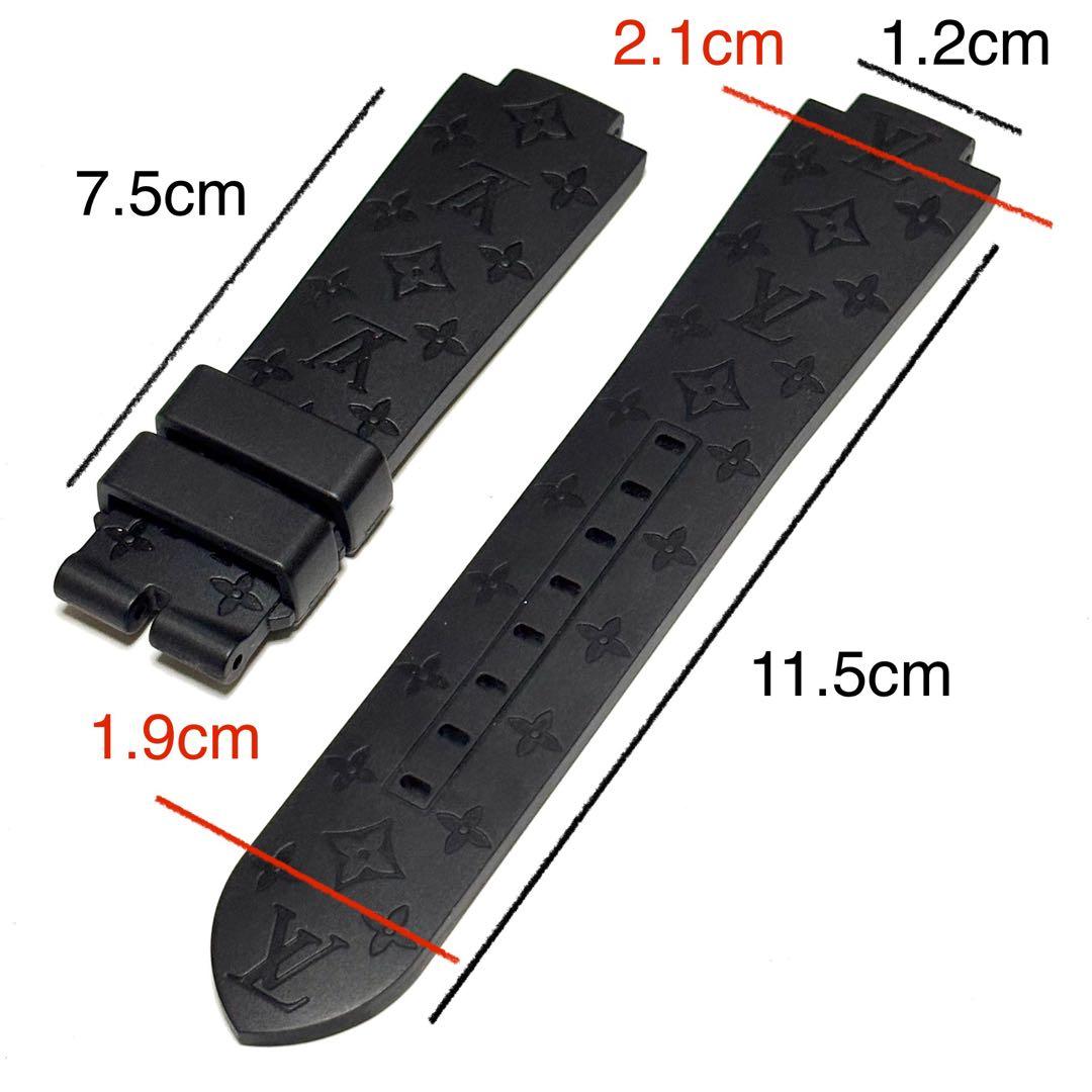 ルイヴィトン タンブール 腕時計用 R15614 モノグラム ノワール ブラック