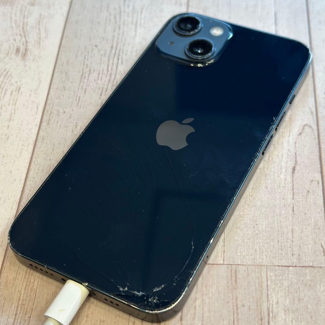 ジャンク】Apple iPhone 13 128GB ブラック