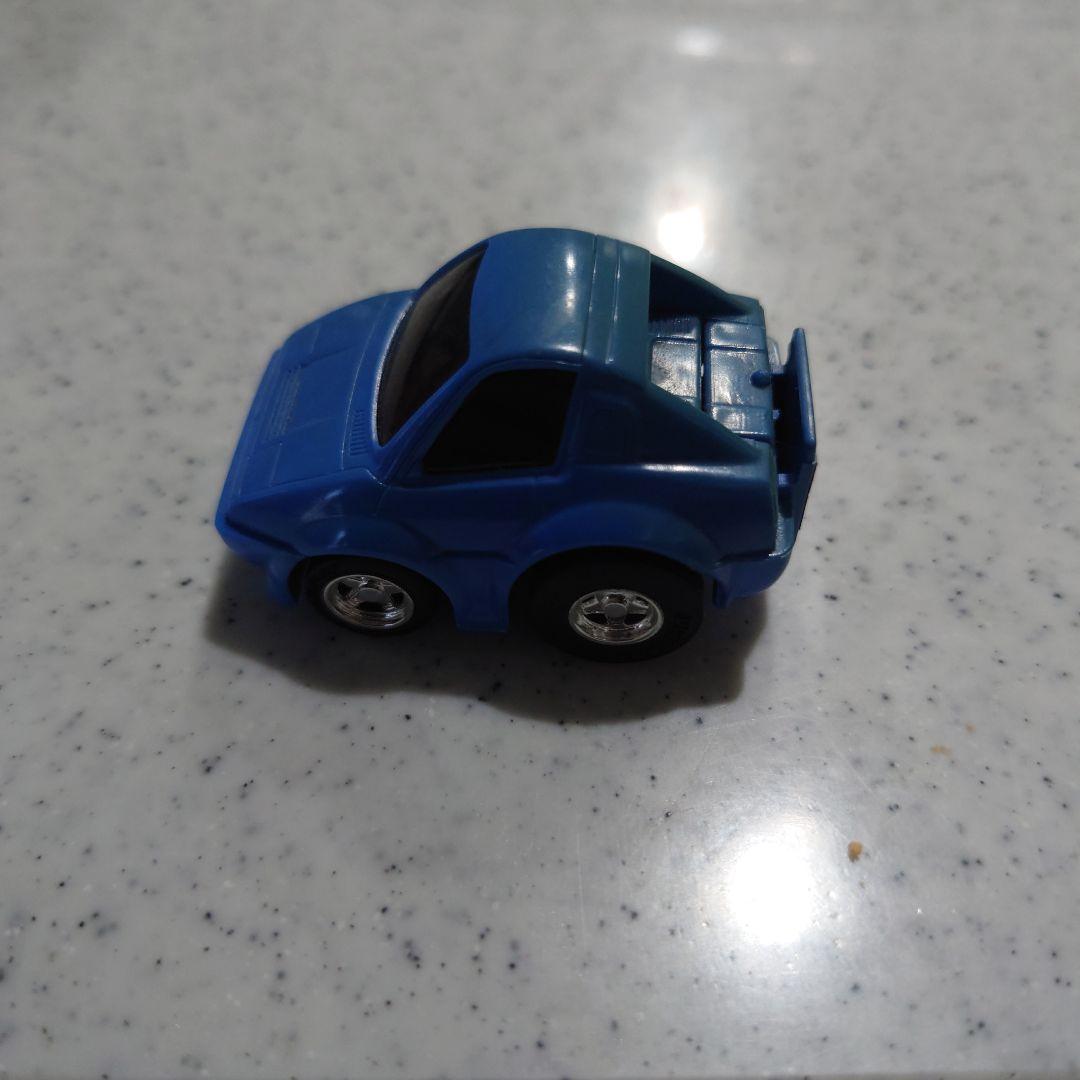 【希少当時物】チョロＱ　青色 ニッサン MID4 No.007