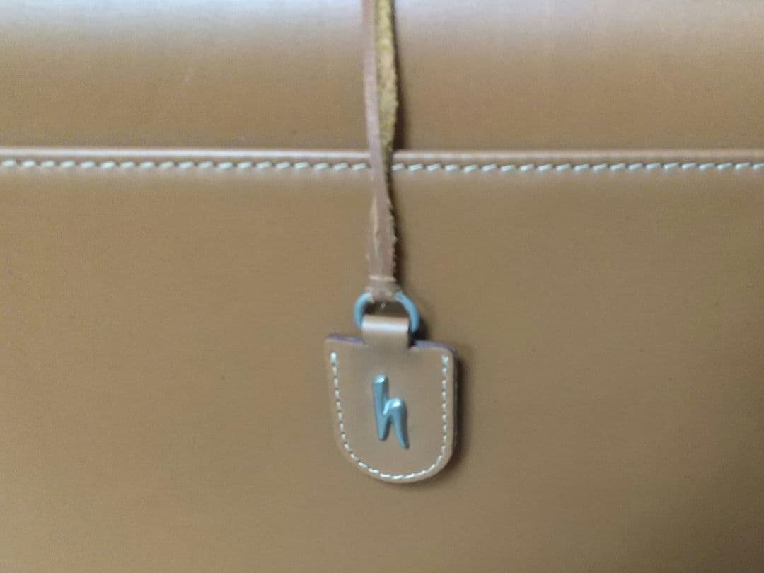 ハートマンブリーフケースビジネスバッグ革茶色　hartmann