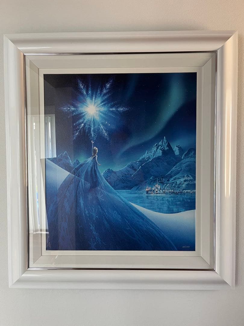 ディズニー／エルサズトランスフォーメーション（JP）ジクレ版画ED195