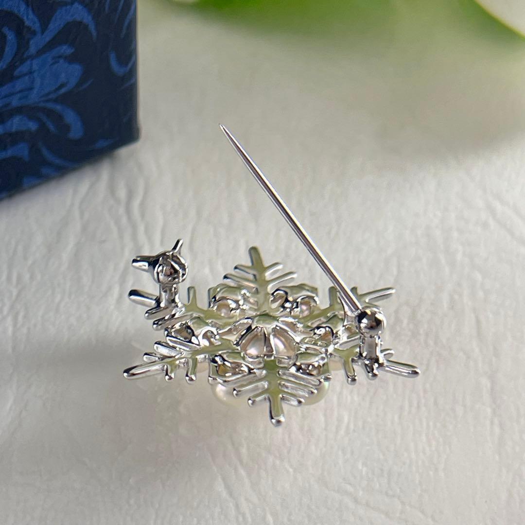 美品 最高級】ミキモト ブローチ パール リーフ 皇室御用達 9珠 正規品