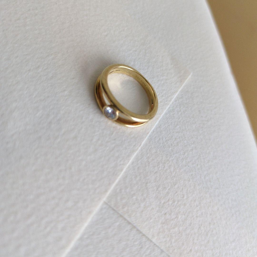 ♥CHAUMET♥ショーメ　18金　ダイヤモンドリング