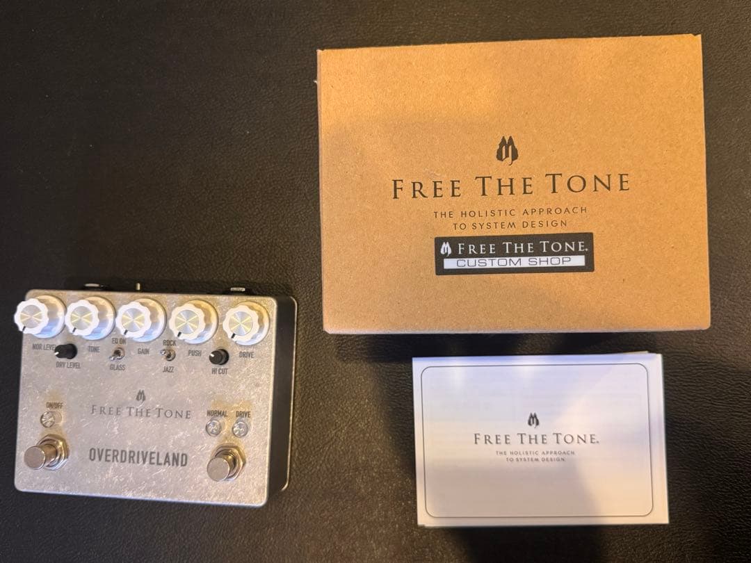 ギター free the tone overdriveland custom