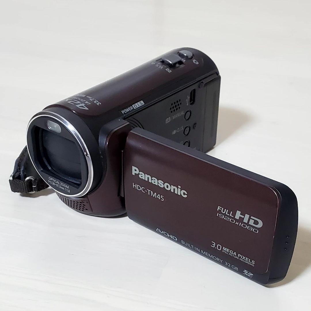 Panasonic★デジタルハイビジョンビデオカメラ★HDC-TM45★動作確認