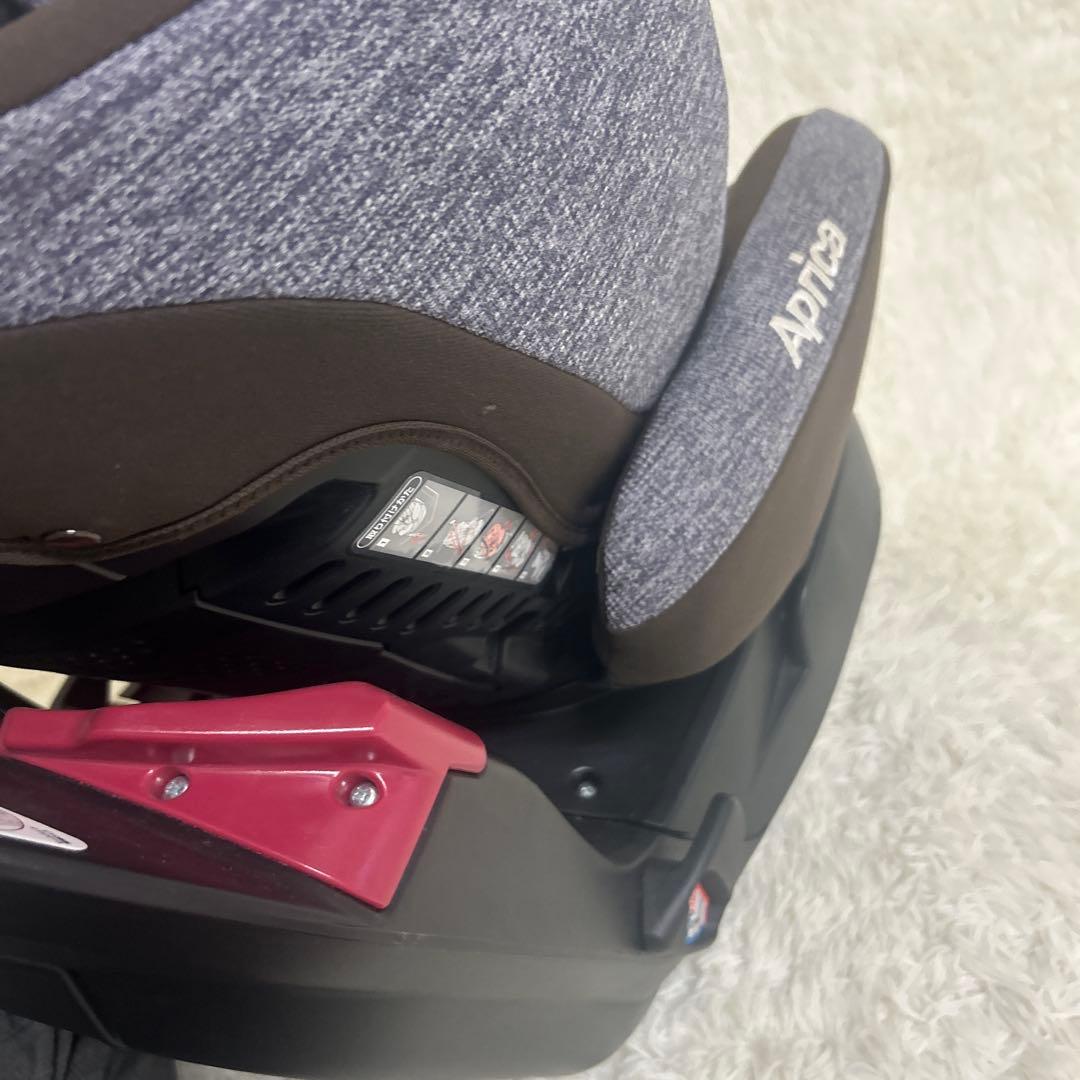 美品 Aprica アップリカ フラディアグロウ チャイルドシート ブラウン