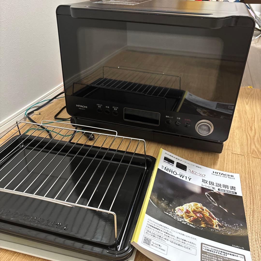 【ジャンク品】 MRO-W1M HITACHI 電子レンジ オーブンレンジ ヘルシーシェフ MRO-W1Z ： 電子レンジ ： 日立の家電品