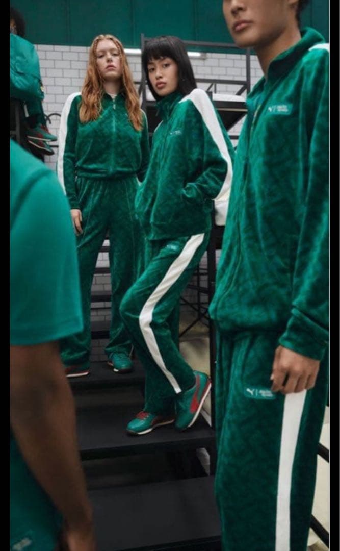 【イカゲーム】PUMA ジャージ上下セット SQUID GAME PUMA（プーマ） ジャージ PUMA PUMA X SQUIDGAME T7 JACKET（プーマ