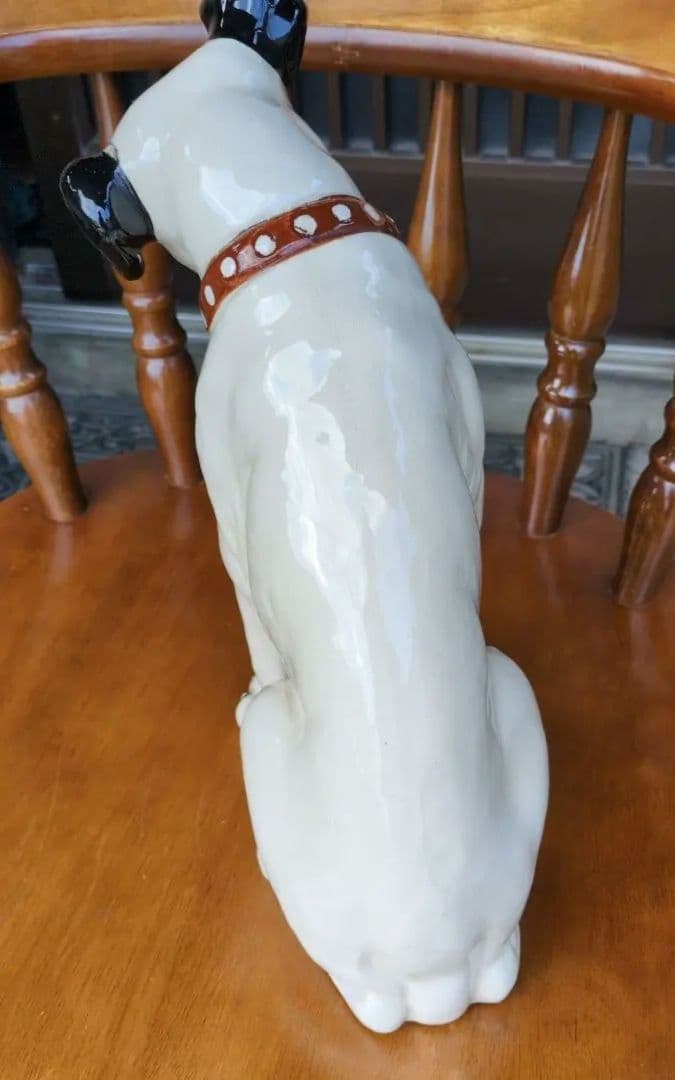 ビクター犬　ニッパー犬　31.5センチ　レア　爪付き　陶器