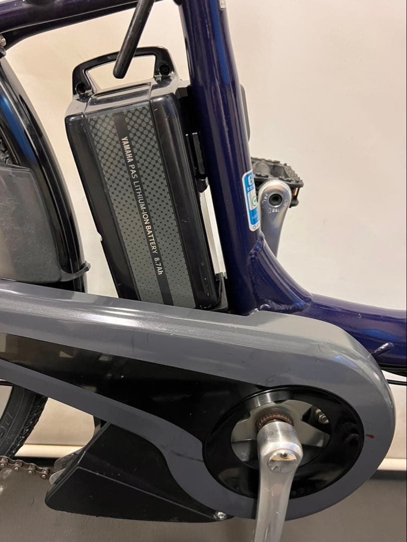 1年保証 送料無料　ヤマハ　パスチア　26インチ　紺色　電動アシスト自転車