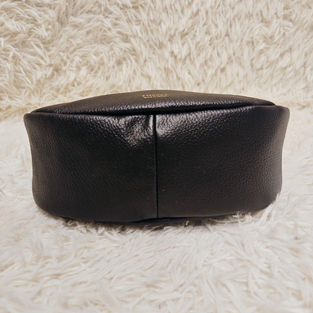 新品タグ russet ラシット ハンドバッグ トートバッグ ハーフムーン　黒