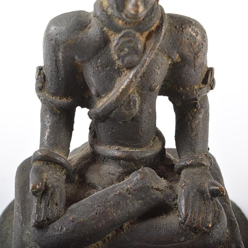 中国　古銅　チベット仏　仏像　置物　重さ約332g　V　R6264