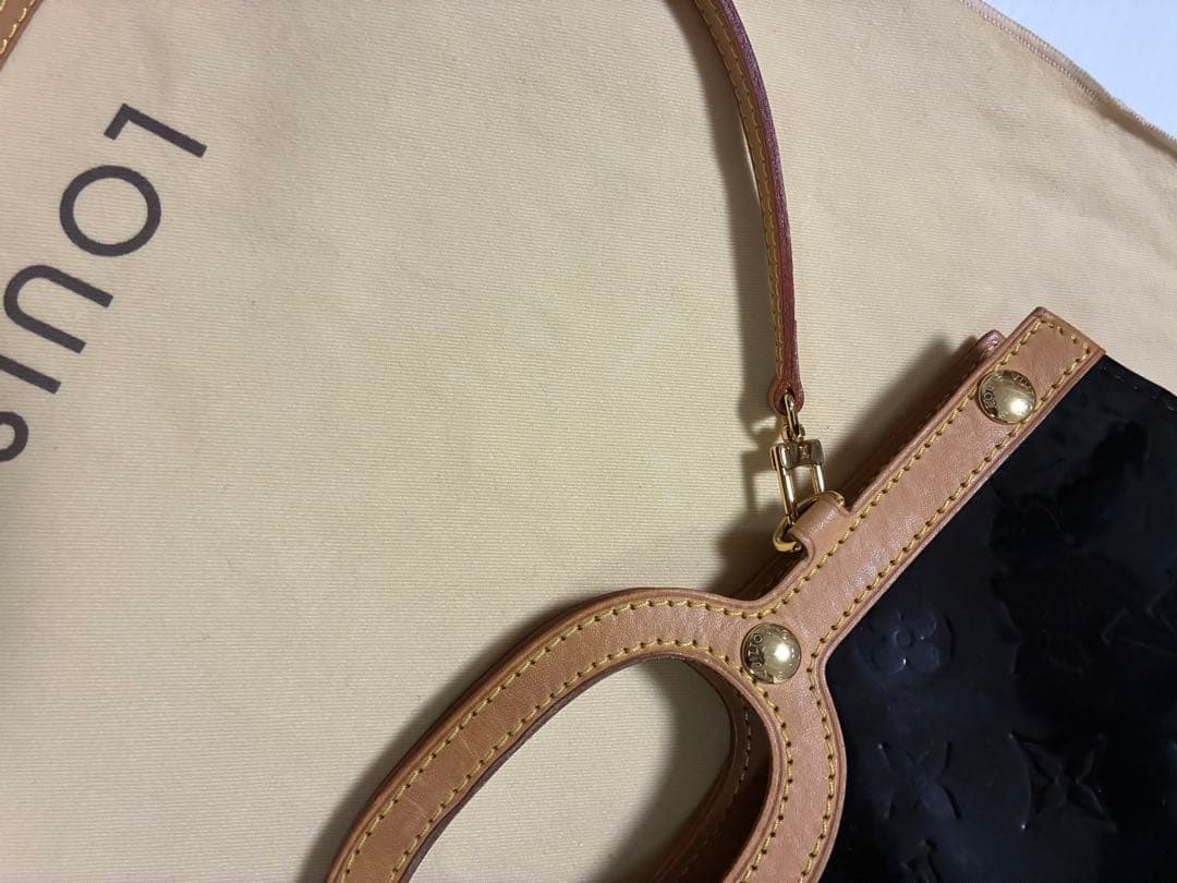 ★美品★ルイ・ヴィトン モノグラム・ヴェルニ ロクスバリー・ドライブ