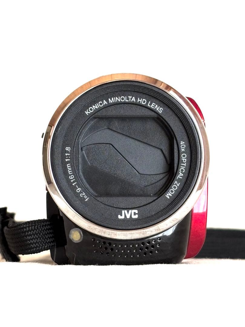 【超美品】JVC Everio GZ-E325-R ビデオカメラ　付属品完備