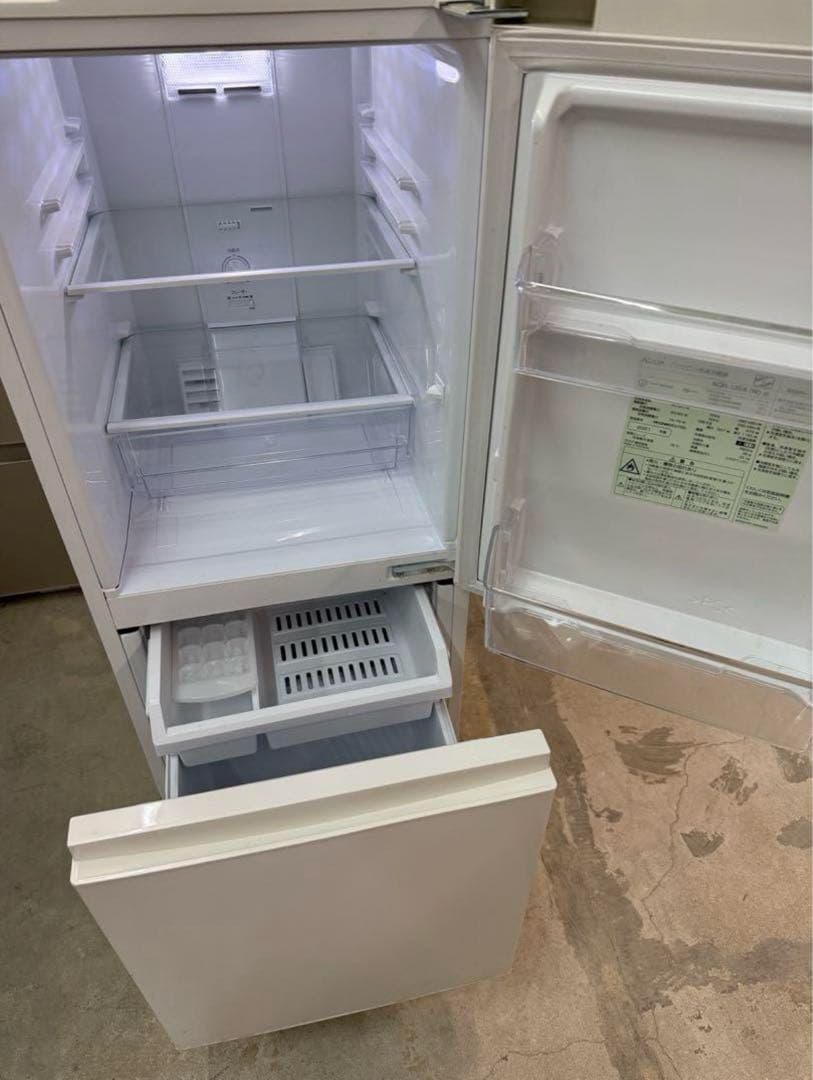 【高年式】 2021年式 126L AQUA 冷蔵庫 AQR-13E8