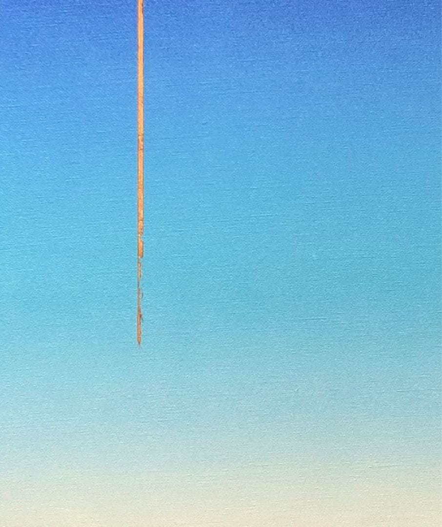 Kentaku様専用】油絵 原画 抽象画 青 空 夏 現代アート F8 Kentaku様専用】