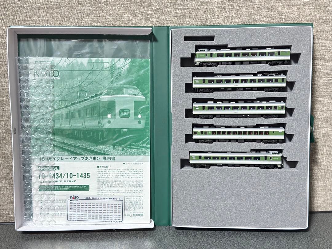 KATO 189系くグレードアップあさま＞12両セット