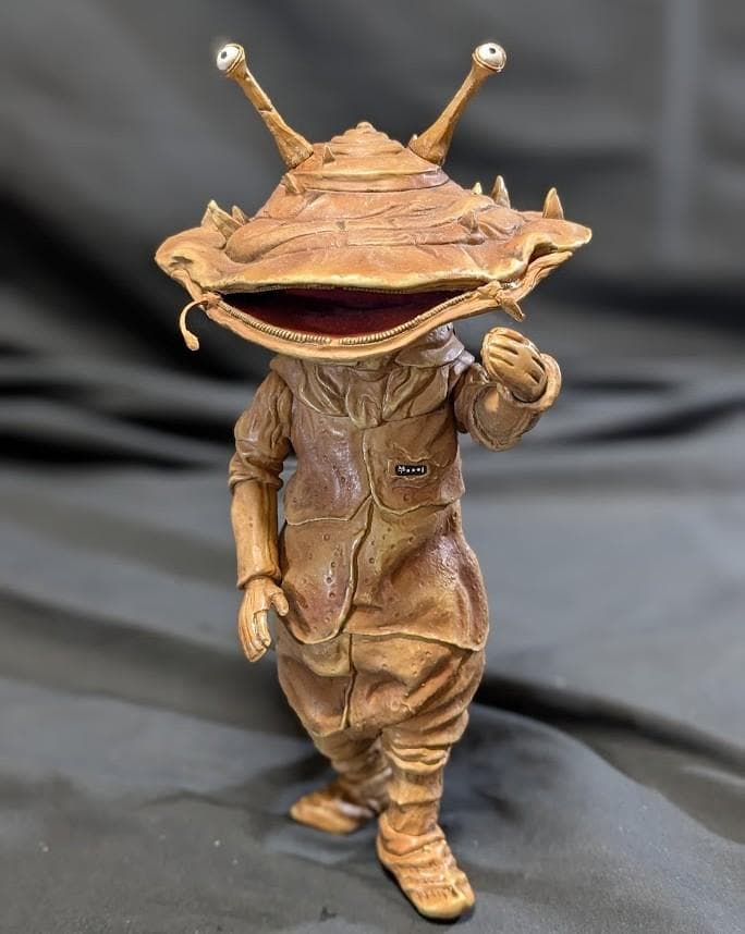 カネゴン「ウルトラQ」登場怪獣（エクスプラス）ソフビフィギュア