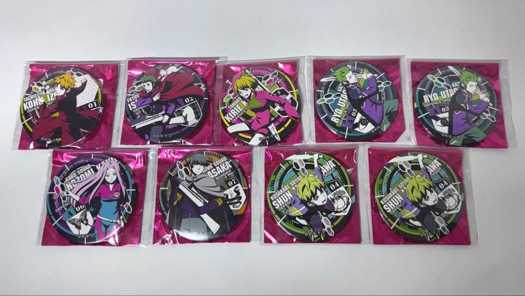 バラ売り可 ワールドトリガー ドでか缶バッジ セット