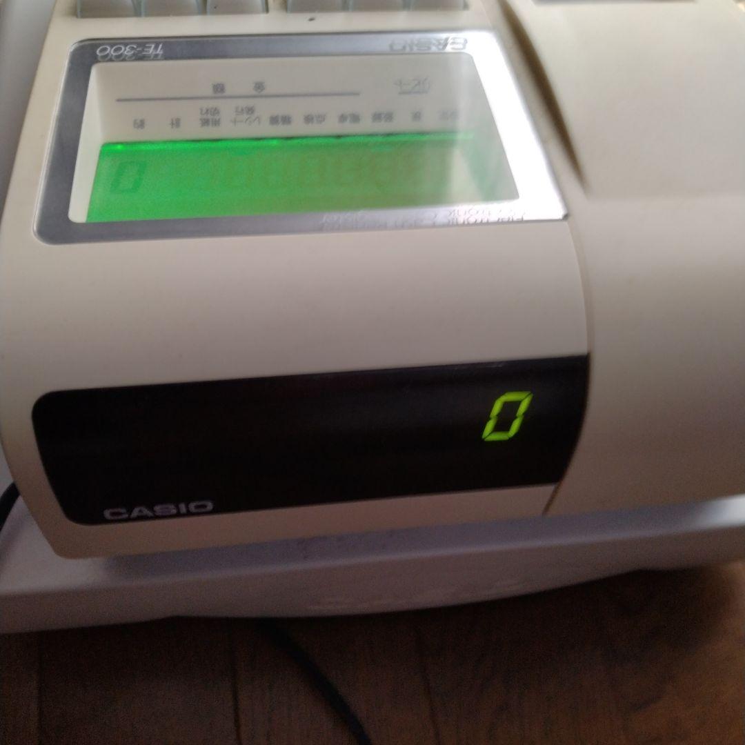 CASIO TE-300 レジスター