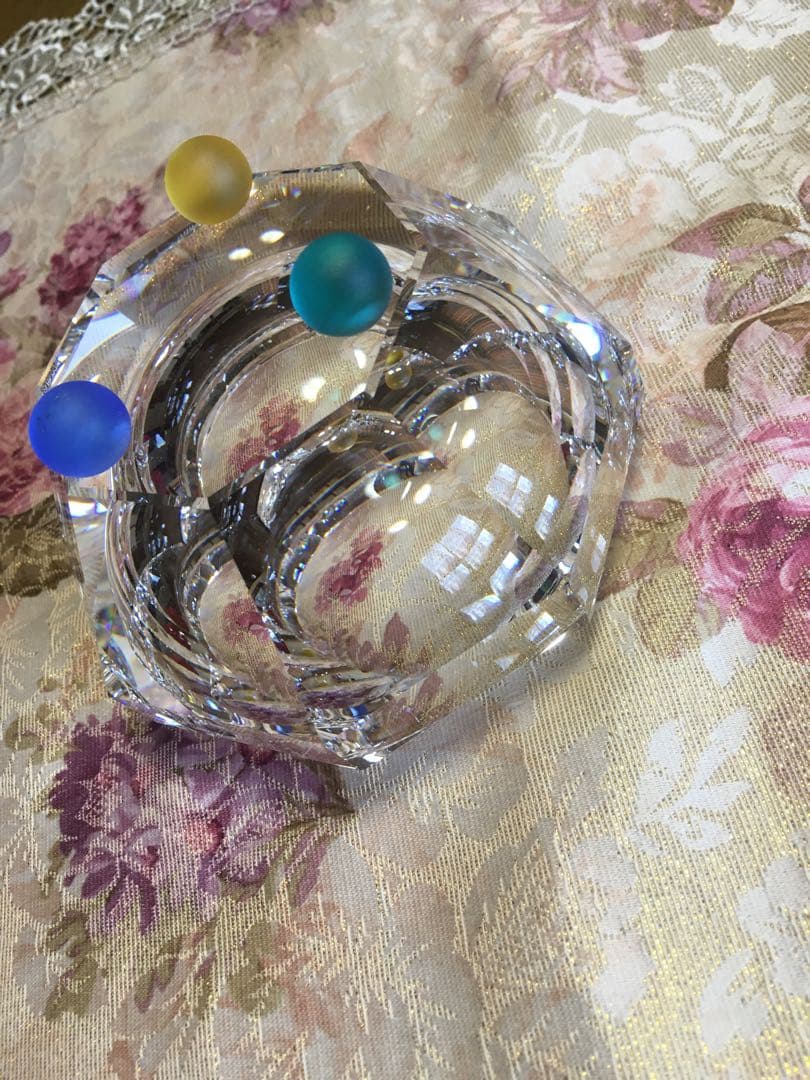 Swarovski クリスタル小物入れ スワロフスキー【SWAROVSKI